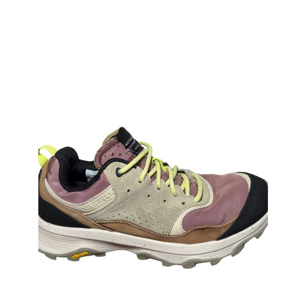 Merrell Women's Pink and Tan Trail Sneaker size 10